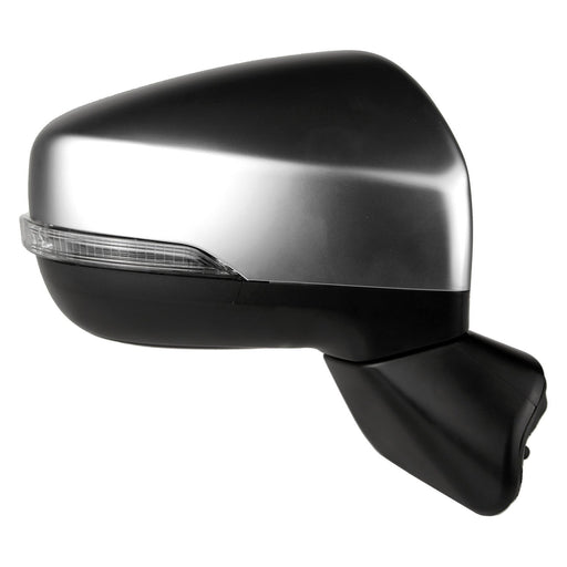 2019-2021 Subaru Forester Passenger Side Door Mirror W/Signal Lamp W/Bsd W/Memory W/Cover Satin Chrome - SU1321173-Partify-Painted-Replacement-Body-Parts