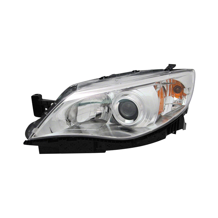 2008-2009 Subaru Impreza Outback Sport Driver Side Headlight Assembly Chrome Composite - SU2502124-Partify-Painted-Replacement-Body-Parts