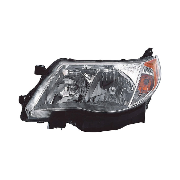 2009-2013 Subaru Forester Driver Side Headlight Assembly Halogen Composite - SU2502132-Partify-Painted-Replacement-Body-Parts