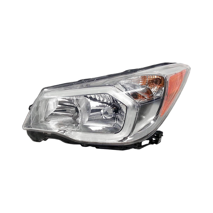 2014-2016 Subaru Forester Driver Side Headlight Assembly Hid Composite 2.5L H4 - SU2502144-Partify-Painted-Replacement-Body-Parts