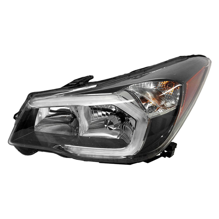 2014-2016 Subaru Forester Driver Side Headlight Assembly Hid Composite 2L H4 Turbocharged - SU2502156-Partify-Painted-Replacement-Body-Parts