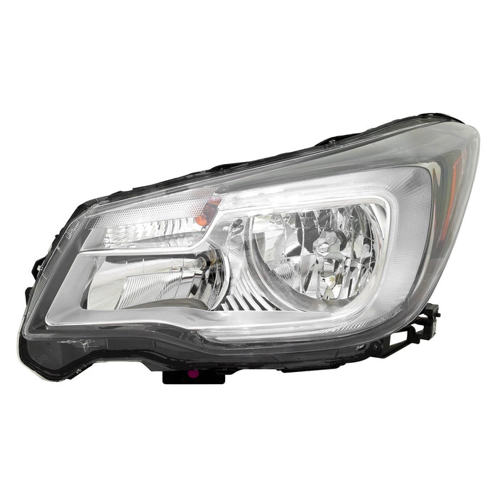 2017-2018 Subaru Forester Driver Side Headlight Assembly Halogen Composite - SU2502158-Partify-Painted-Replacement-Body-Parts
