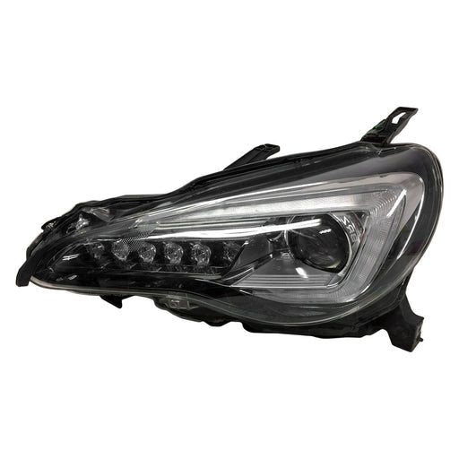 2017-2018 Subaru BRZ Driver Side Headlight Assembly Led Composite - SU2502165-Partify-Painted-Replacement-Body-Parts