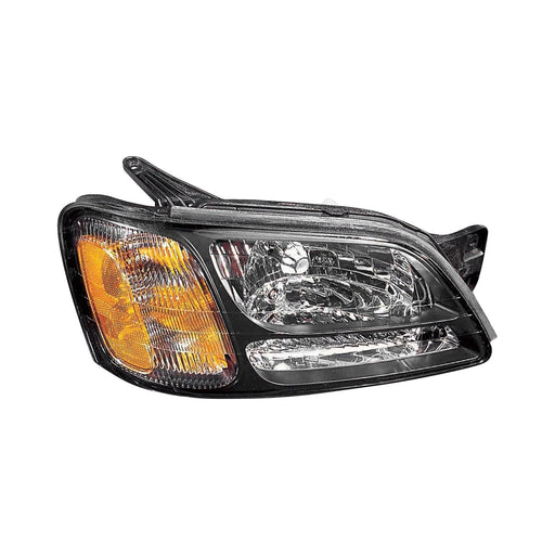 2000-2006 Subaru Baja/Legacy/Outback Base/GT/GT Limited Passenger Side Headlight Assembly Composite Turbocharged - SU2503105-Partify-Painted-Replacement-Body-Parts