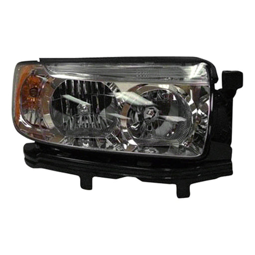 2006-2008 Subaru Forester Passenger Side Headlight Assembly Halogen W/O Sport Pkg Composite - SU2503119-Partify-Painted-Replacement-Body-Parts