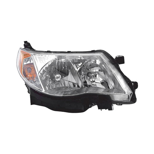 2009-2013 Subaru Forester Passenger Side Headlight Assembly Halogen Composite - SU2503132-Partify-Painted-Replacement-Body-Parts