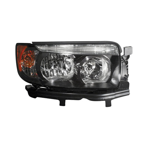 2007-2008 Subaru Forester Passenger Side Headlight Assembly Halogen W/Sport Pkg Composite - SU2503135-Partify-Painted-Replacement-Body-Parts