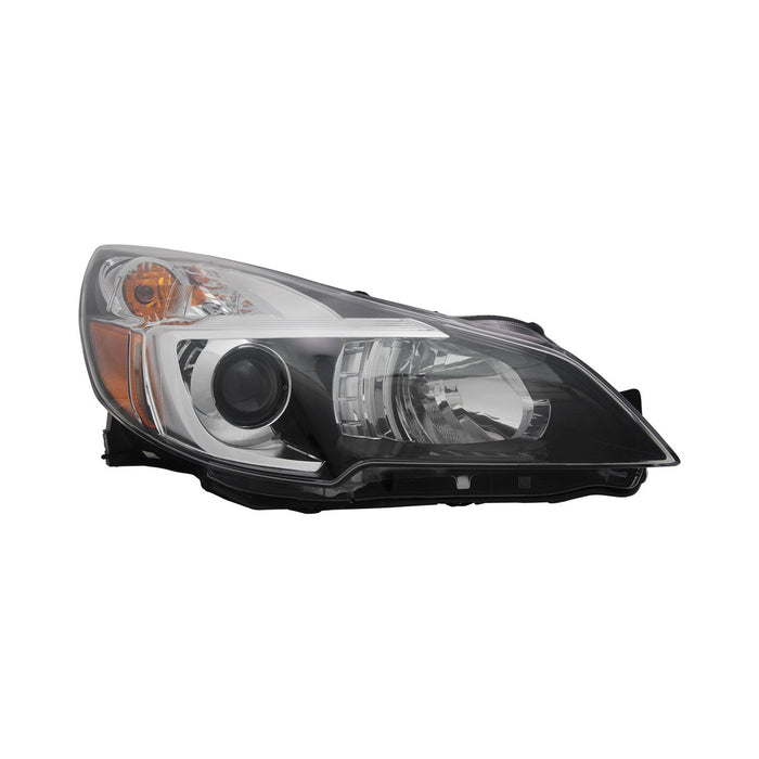 2013-2014 Subaru Legacy/Outback Passenger Side Headlight Assembly Bezel Composite - SU2503141-Partify-Painted-Replacement-Body-Parts