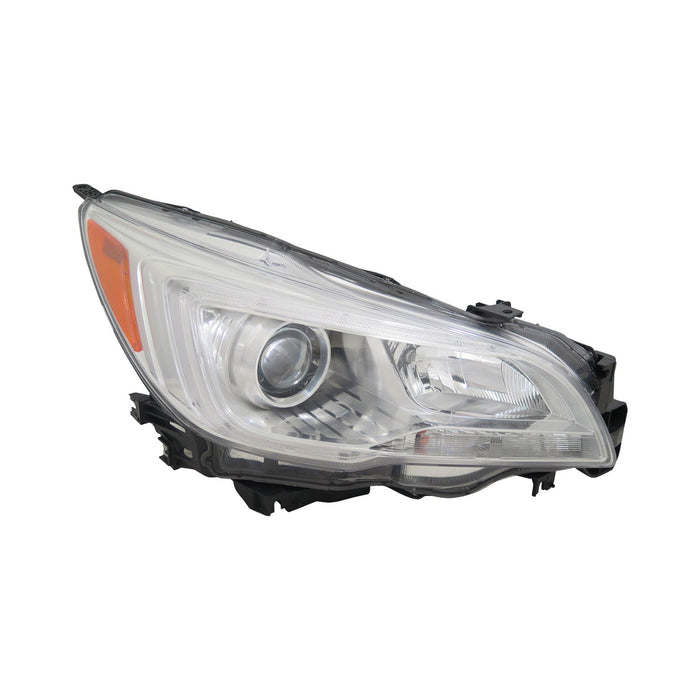 2015-2017 Subaru Legacy Passenger Side Headlight Assembly Halogen Composite - SU2503151-Partify-Painted-Replacement-Body-Parts