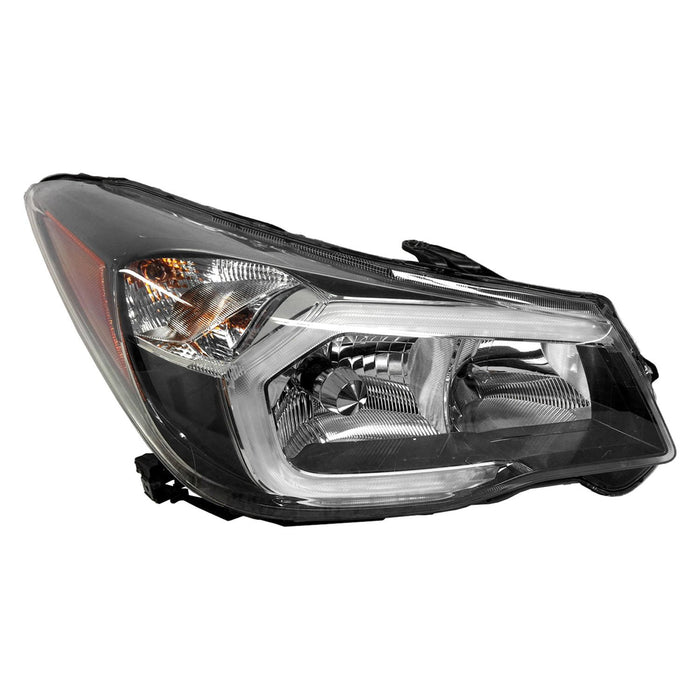 2014-2016 Subaru Forester Passenger Side Headlight Assembly Hid Composite 2L H4 Turbocharged - SU2503156-Partify-Painted-Replacement-Body-Parts
