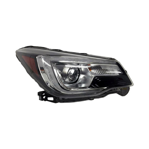 2017-2018 Subaru Forester Passenger Side Headlight Assembly Led Composite - SU2503159-Partify-Painted-Replacement-Body-Parts