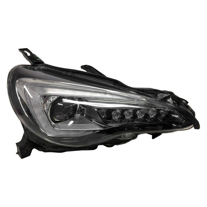 2017-2019 Subaru BRZ Passenger Side Headlight Assembly Led Composite - SU2503165-Partify-Painted-Replacement-Body-Parts