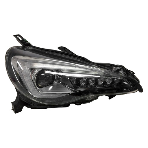 2017-2019 Subaru BRZ Passenger Side Headlight Assembly Led Composite - SU2503165-Partify-Painted-Replacement-Body-Parts