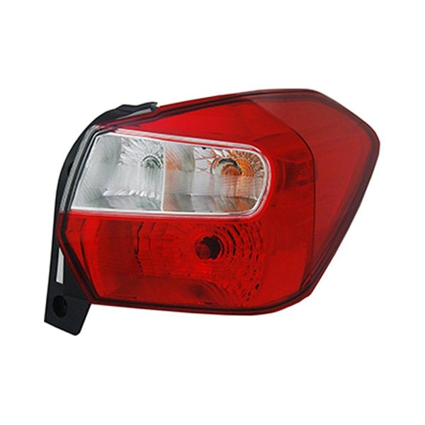 2012-2017 Subaru Crosstrek/Impreza/XV Crosstrek Passenger Side Tail Light Housing Includes Lens Hatchback - SU2819104-Partify-Painted-Replacement-Body-Parts