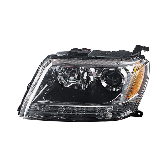 2006-2008 Suzuki Grand Vitara Driver Side Headlight Lens Housing - SZ2518104-Partify-Painted-Replacement-Body-Parts