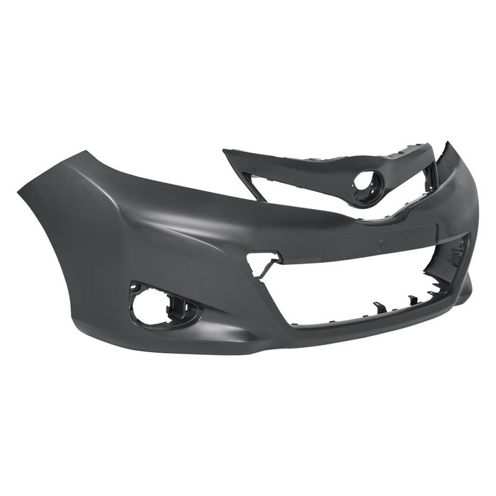 2014 Toyota Yaris CAPA Certified Front Bumper France Built Hatchback - TO1000411C-Partify-Painted-Replacement-Body-Parts