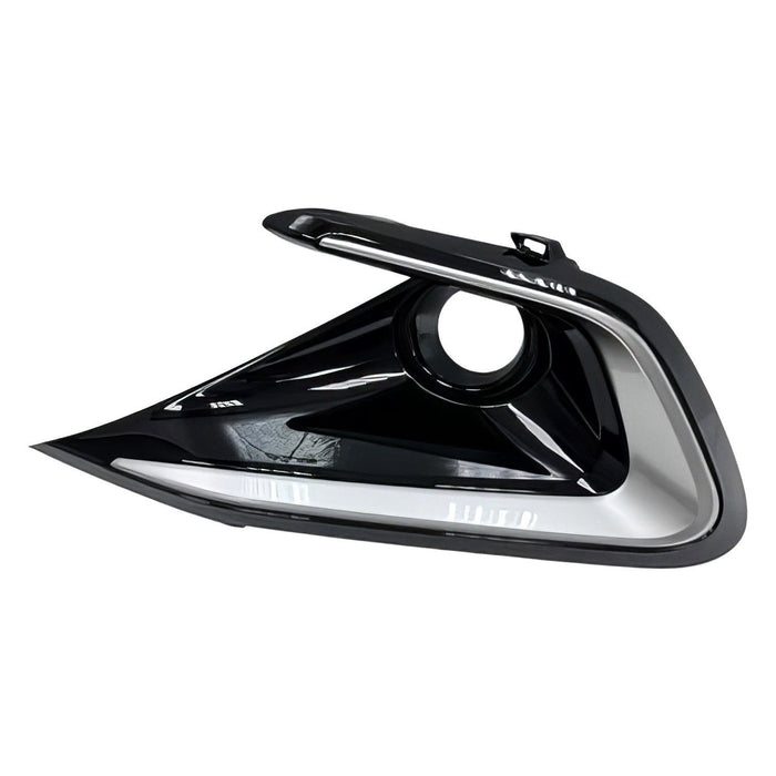 2023-2024 Toyota Corolla Base/SE/XSE/SE/XSE/SE/XSE Front Driver Side Bumper Insert Fog Lamp Bezel W/Fog Lamps Hatchback - TO1038276-Partify-Painted-Replacement-Body-Parts