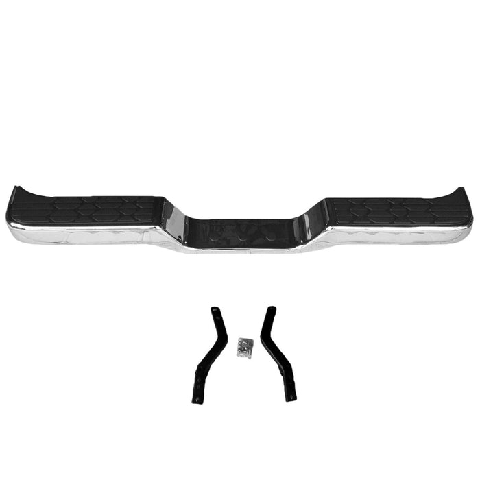 1989-1995 Toyota Pickup Rear Bumper Assembly Step Type Usa Bright Premium - TO1102221-Partify-Painted-Replacement-Body-Parts