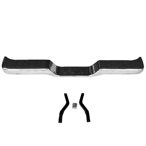 1989-1995 Toyota Pickup Rear Bumper Assembly Step Type Usa Bright Premium - TO1102221-Partify-Painted-Replacement-Body-Parts