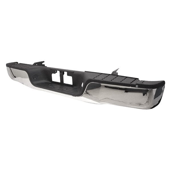 2007-2013 Toyota Tundra Rear Bumper Assembly W/O Parking Aid W/O Rock Warrior Pkg Chrome - TO1103117-Partify-Painted-Replacement-Body-Parts