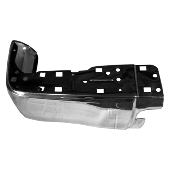 2014-2016 Toyota Tundra Rear Driver Side Outer Bumper Extension W/O Parking Assist Chrome - TO1104123-Partify-Painted-Replacement-Body-Parts