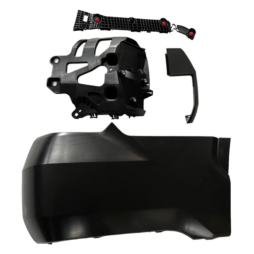 2022-2024 Toyota Tundra Rear Passenger Side Outer Bumper Extension W/O Wheel Opening Mouldings W/O Parking Sensors Assy - TO1105142-Partify-Painted-Replacement-Body-Parts