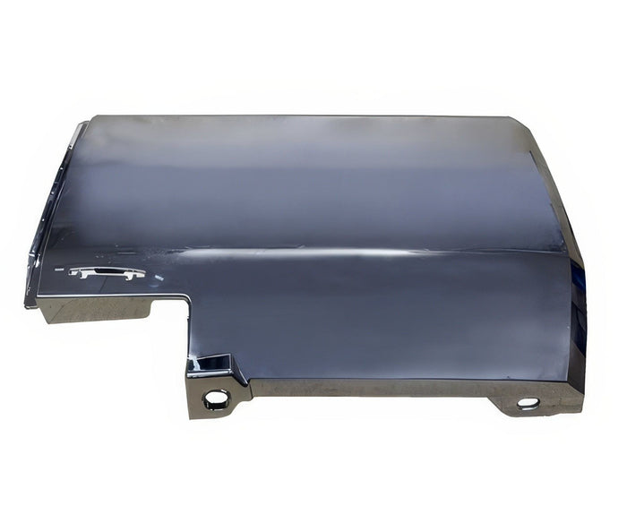 2022-2024 Toyota Tundra Rear CAPA Certified Passenger Side Bumper Rear Side Cover Chrome - TO1117118C-Partify-Painted-Replacement-Body-Parts