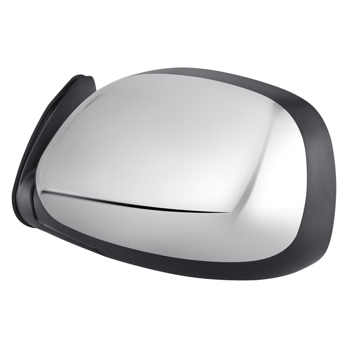 2000-2004 Toyota Tundra SR5 Driver Side Door Mirror Power Heated Chrome Assembly - TO1320190-Partify-Painted-Replacement-Body-Parts