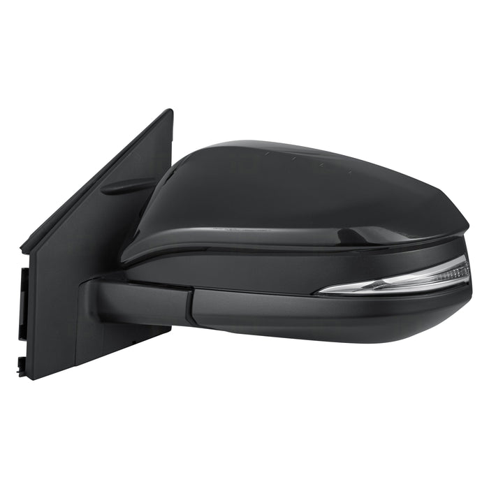 2013-2015 Toyota RAV4 Driver Side Door Mirror Power Heated W/Signal Lamp W/O Bsd Japan Built Assembly - TO1320310-Partify-Painted-Replacement-Body-Parts