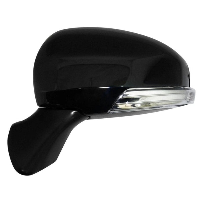 2015-2017 Toyota Prius V Driver Side Door Mirror Power Heated Pwr-Folding W/Signal Lamp W/Cover Assembly - TO1320352-Partify-Painted-Replacement-Body-Parts