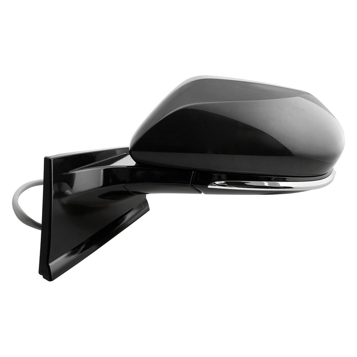 2016-2020 Toyota Prius/Prius Prime Driver Side Door Mirror W/O Blind Spot Detection W/Cover Gloss Assembly - TO1320355-Partify-Painted-Replacement-Body-Parts