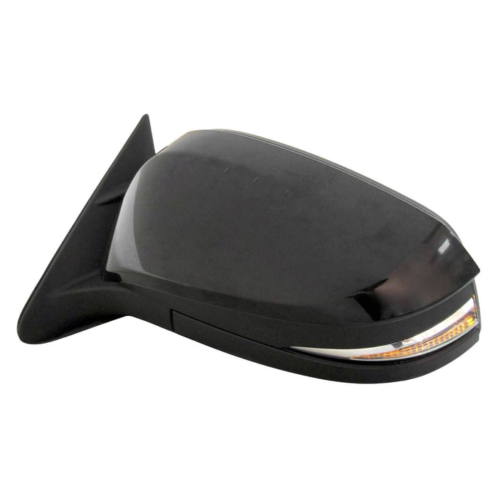 2017-2019 Toyota Highlander Driver Side Door Mirror W/O Around View Monitor W/Bsd W/O Memory W/Cover Assembly - TO1320361-Partify-Painted-Replacement-Body-Parts