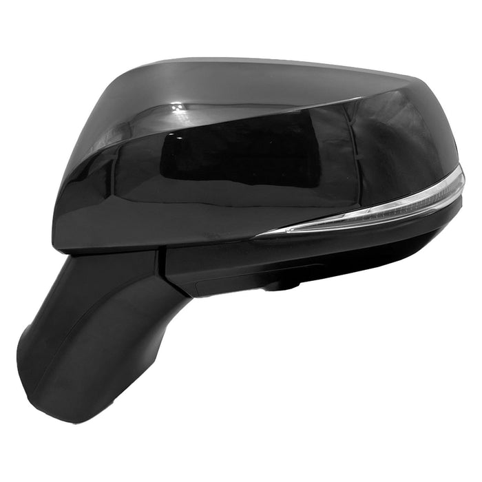 2019-2021 Toyota RAV4 Driver Side Door Mirror W/Side View Camera W/Blind Spot Detection W/Two Tone Paint W/Cover Assembly - TO1320386-Partify-Painted-Replacement-Body-Parts