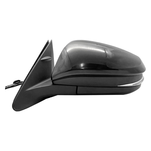 2018-2019 Toyota Highlander Driver Side Door Mirror W/O Around View Monitor W/Bsd W/Memory W/Cover Assembly - TO1320409-Partify-Painted-Replacement-Body-Parts