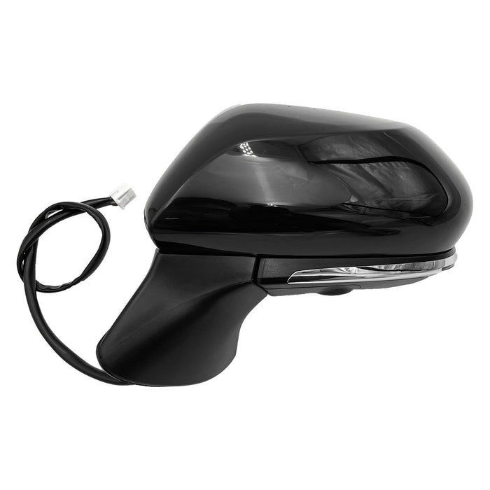 2018-2021 Toyota Camry Driver Side Door Mirror North America Built W/Side View Camera W/Cover - TO1320411-Partify-Painted-Replacement-Body-Parts