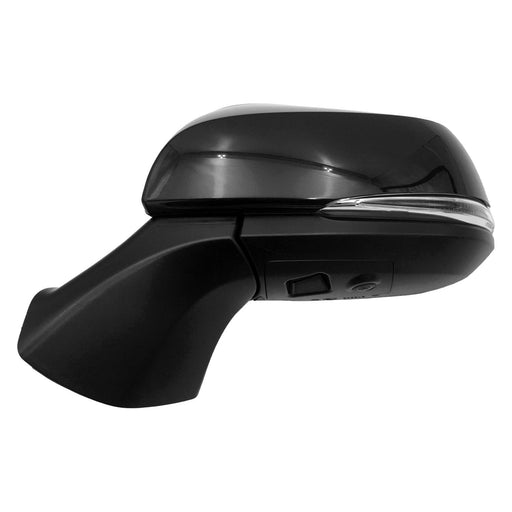 2020-2021 Toyota Highlander Driver Side Door Mirror W/Side View Camera W/Cover Assembly - TO1320417-Partify-Painted-Replacement-Body-Parts