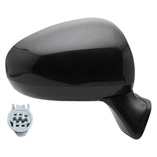 2010-2015 Toyota Prius Passenger Side Door Mirror Type L Power Non-Heated Foldaway Assembly - TO1321271-Partify-Painted-Replacement-Body-Parts