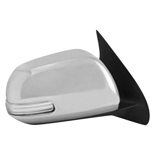 2012-2013 Toyota Tacoma Passenger Side Door Mirror Power W/Signal Lamp W/Chrome Cap Assembly - TO1321285-Partify-Painted-Replacement-Body-Parts