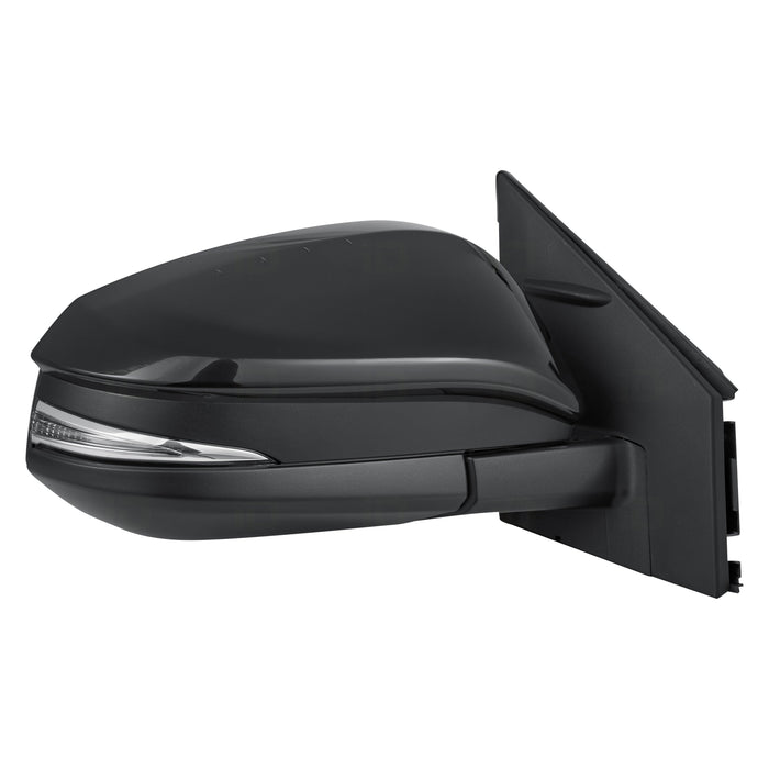 2013-2015 Toyota RAV4 Passenger Side Door Mirror Power Heated W/Signal Lamp W/O Bsd Japan Built Assembly - TO1321310-Partify-Painted-Replacement-Body-Parts