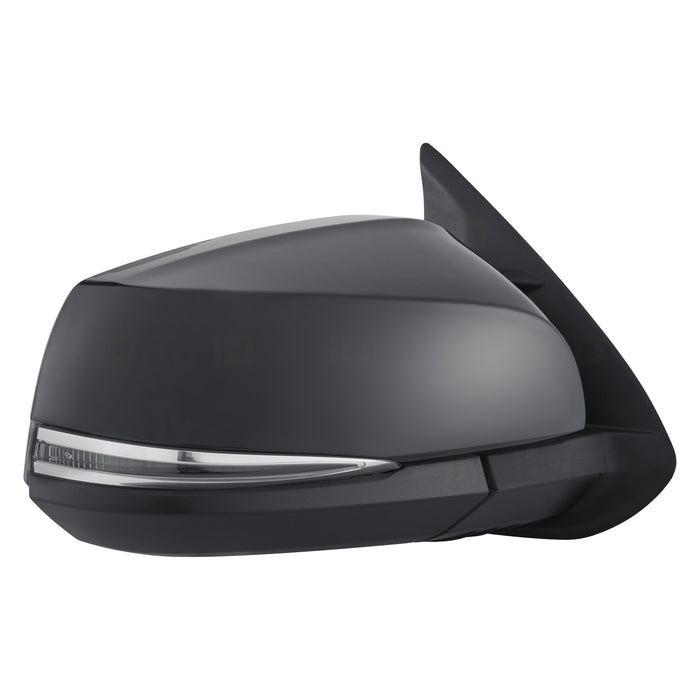 2016-2023 Toyota Tacoma Passenger Side Door Mirror W/Blind Spot Detection W/Signal Lamps W/Cover - TO1321350-Partify-Painted-Replacement-Body-Parts