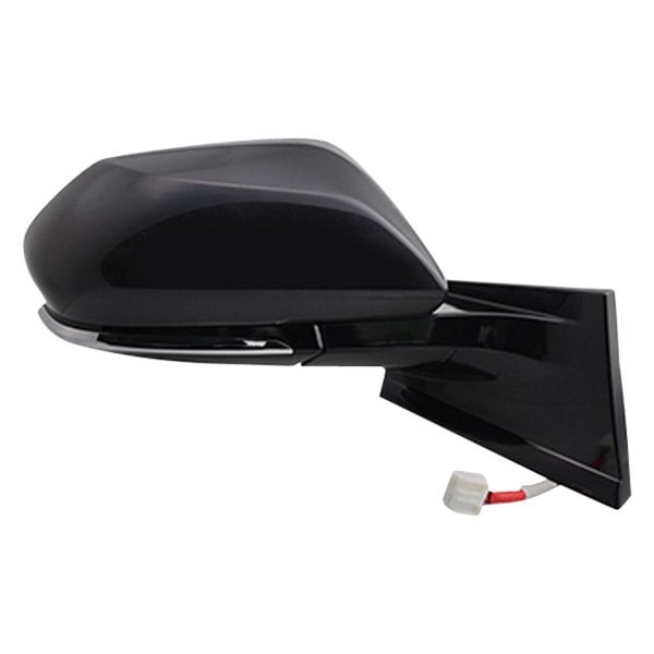 2016-2020 Toyota Prius/Prius Prime Passenger Side Door Mirror W/O Blind Spot Detection W/Cover Gloss Assembly - TO1321355-Partify-Painted-Replacement-Body-Parts