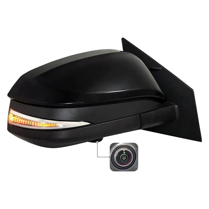 2016-2018 Toyota RAV4 Hybrid LE+/Hybrid Limited/Hybrid SE/Hybrid XLE Passenger Side Door Mirror Japan Built W/Signal Lamp W/Bsd W/Camera 16 Pin Assembly - TO1321381-Partify-Painted-Replacement-Body-Parts