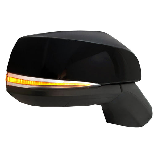 2019-2021 Toyota RAV4 Passenger Side Door Mirror W/O Side View Camera W/Blind Spot Detection W/Puddle Lamp W/Cover Assembly - TO1321385-Partify-Painted-Replacement-Body-Parts