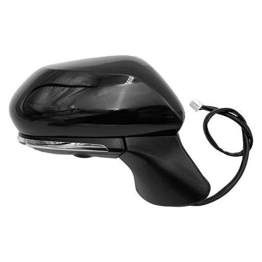 2018-2021 Toyota Camry Passenger Side Door Mirror North America Built W/Side View Camera W/Cover - TO1321411-Partify-Painted-Replacement-Body-Parts