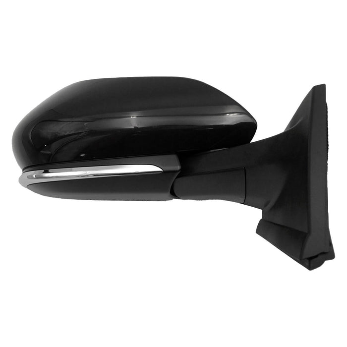 2021-2022 Toyota Prius/Prius Prime Passenger Side Door Mirror W/Blind Spot Detection W/Cover Assembly - TO1321428-Partify-Painted-Replacement-Body-Parts