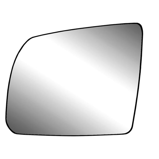 2007-2017 Toyota Sequoia/Tundra SR/SR5/SR5/SR5 Premium Driver Side Door Mirror Glass W/O Cold Climate Spec Flat - TO1324106-Partify-Painted-Replacement-Body-Parts