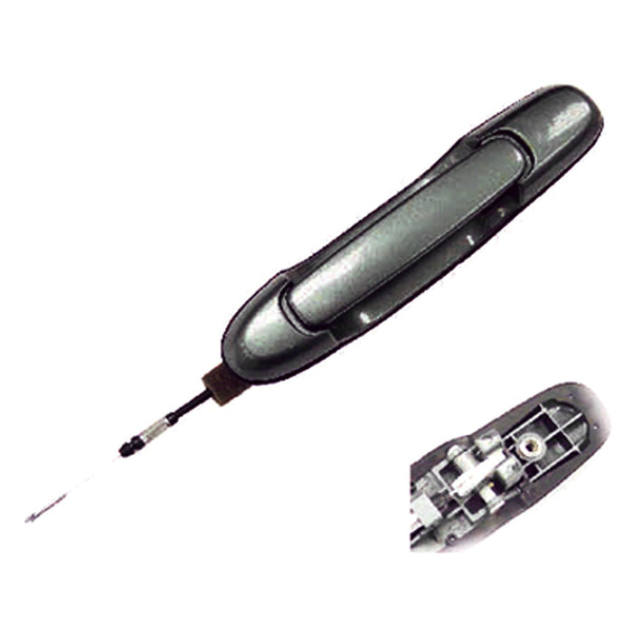 1998-2003 Toyota Sienna Rear Driver Side Exterior Door Handle W/Power Locks - TO1520115-Partify-Painted-Replacement-Body-Parts