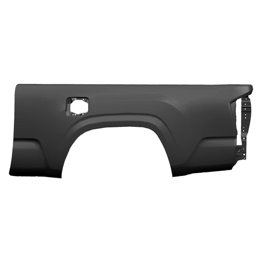 2016-2023 Toyota Tacoma Driver Side Truck Bed Panel W/O Wheel Opening Mouldings Outer Panel Assy - TO1756108-Partify-Painted-Replacement-Body-Parts