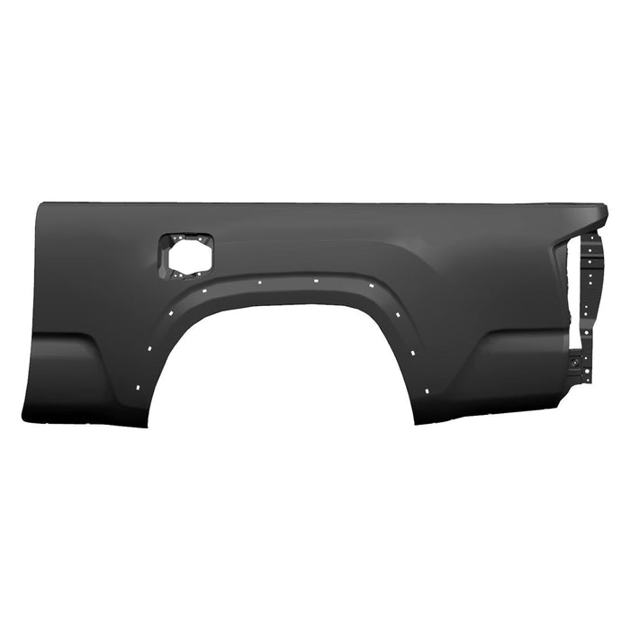 2016-2023 Toyota Tacoma Driver Side Truck Bed Panel W/Wheel Opening Mouldings 6 Foot Bed Outer Panel Assy - TO1756109-Partify-Painted-Replacement-Body-Parts
