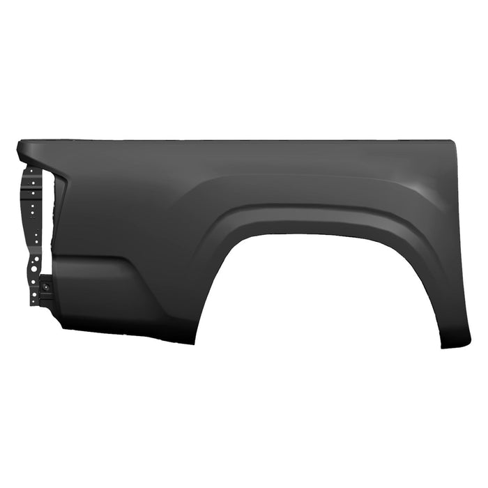 2016-2023 Toyota Tacoma Passenger Side Truck Bed Panel W/O Wheel Opening Mouldings Outer Panel Assy - TO1757106-Partify-Painted-Replacement-Body-Parts